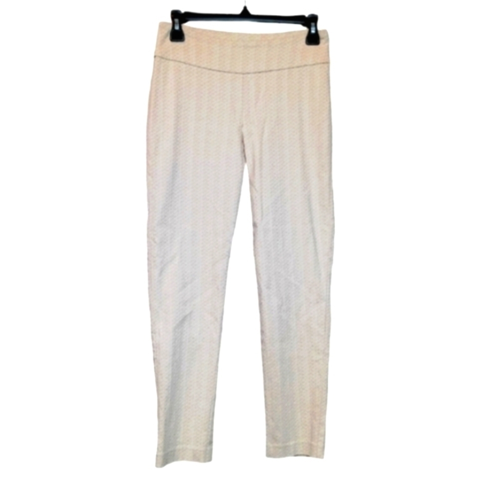 Mario Serrani Italy cream color stretch dress pants size 4